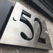 wall metal sign
